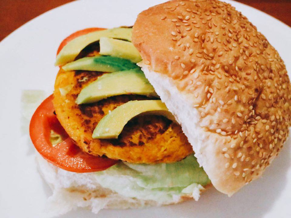 Chickpea and Pumpkin Patty