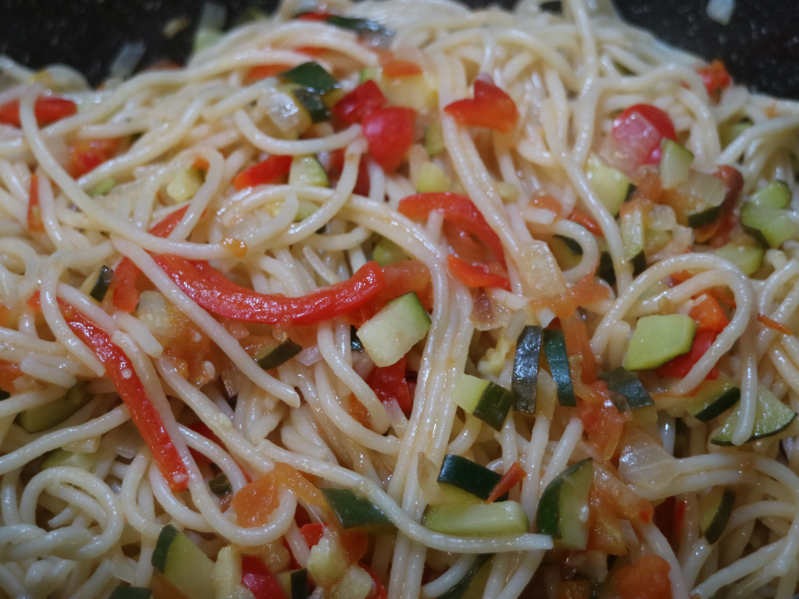 Quick and Easy Veggie Spaghetti